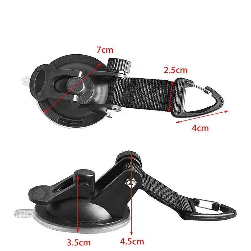 Suction Cup With Hooks Outdoor Camping Hiking  Car tent suction cup Anchor Hook Reusable Tie Down Home Storage Suction Hook