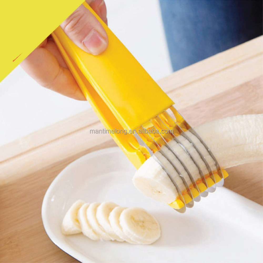 banana slicer hot dog manual sausage cutter