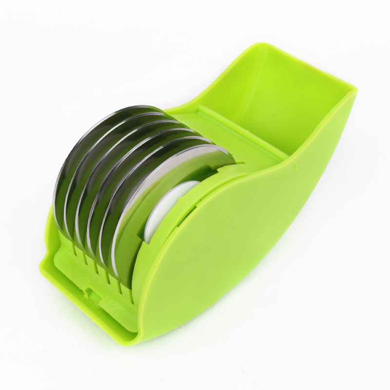 Multi-purpose creative stainless steel plastic speedy vegetable salad chopper french fry cutter