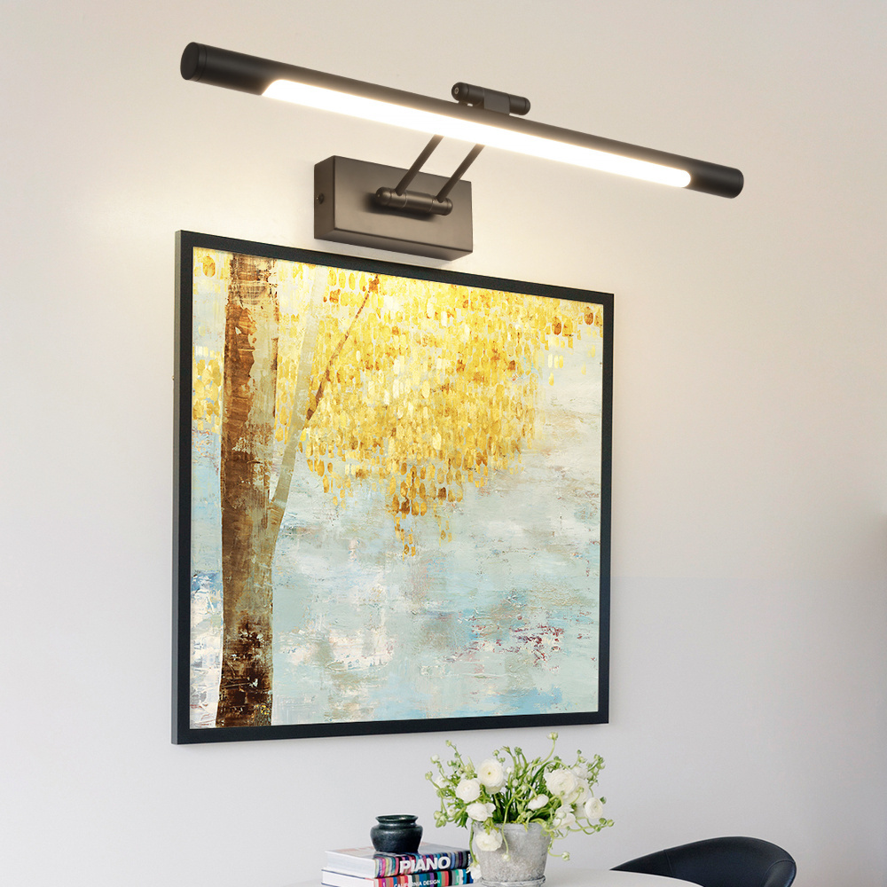 Art Wall Mounted Pictures Lamp For Wall Decorative Gallery Linear Lights Modern Light For Adjust LED Picture Light