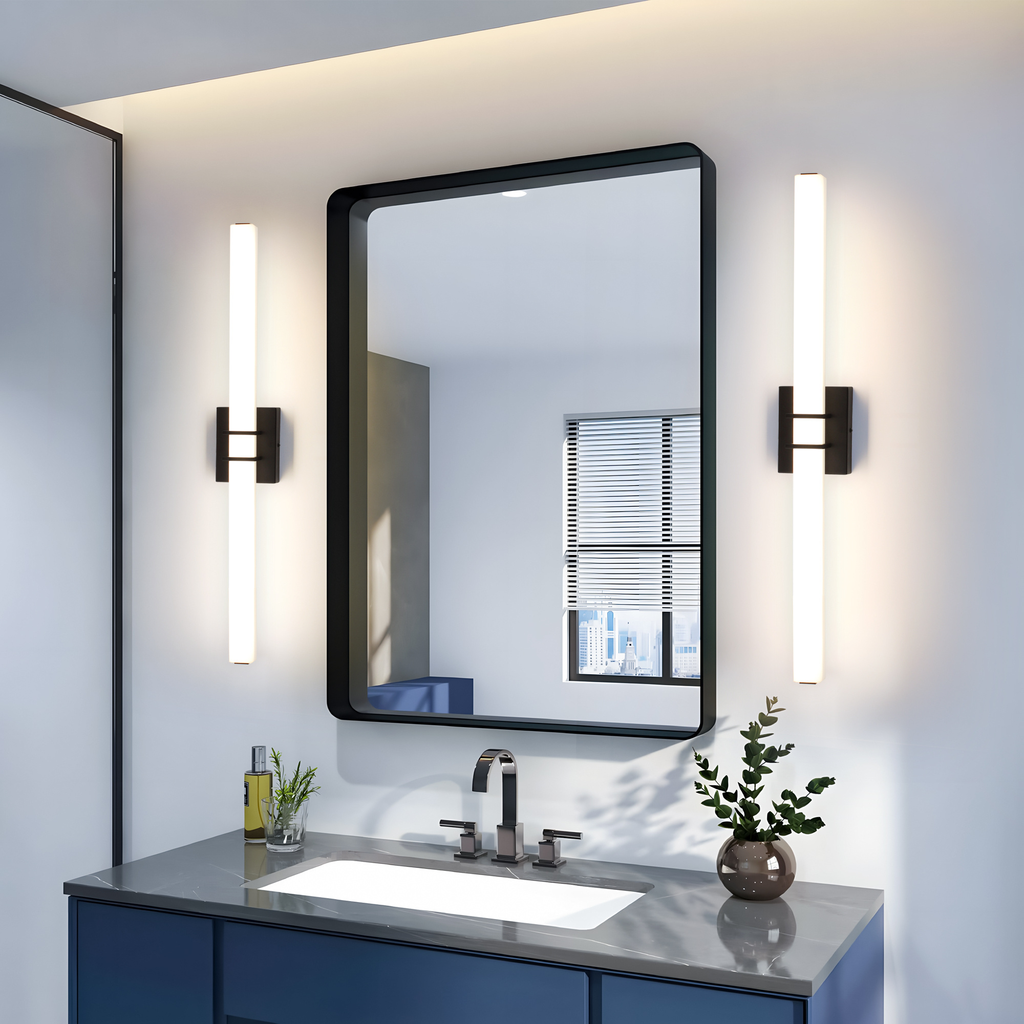 MantoLite led light fixtures for bathroom lighting fixtures modern bathroom vanity lighting