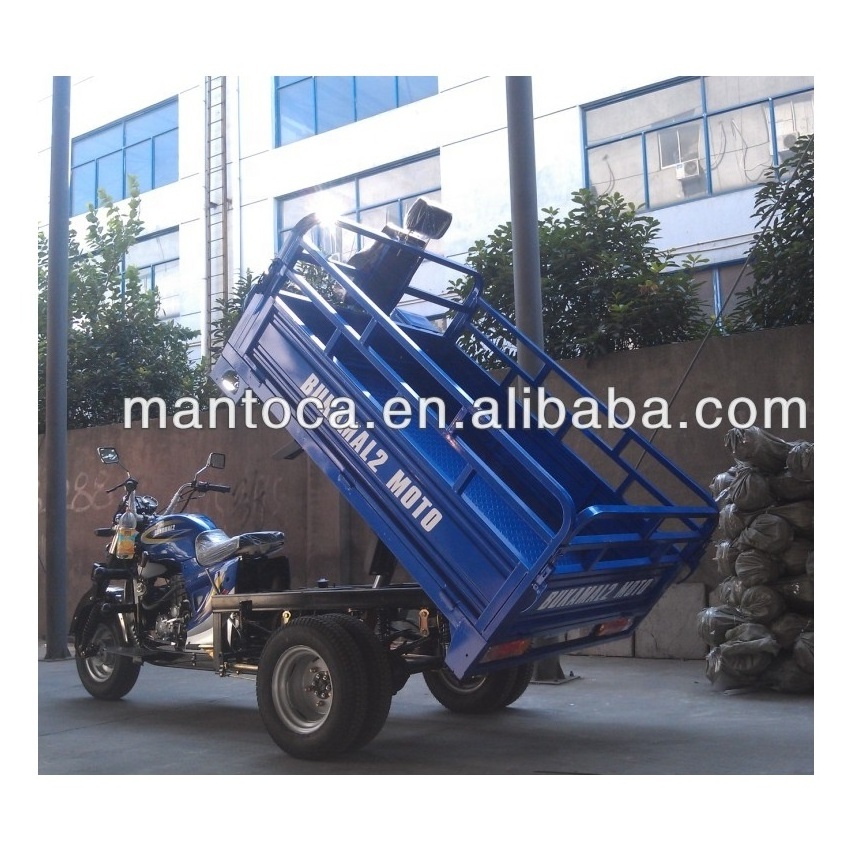 water cooled hydraulic three wheel motorcycle for cargo with five wheeler 250cc