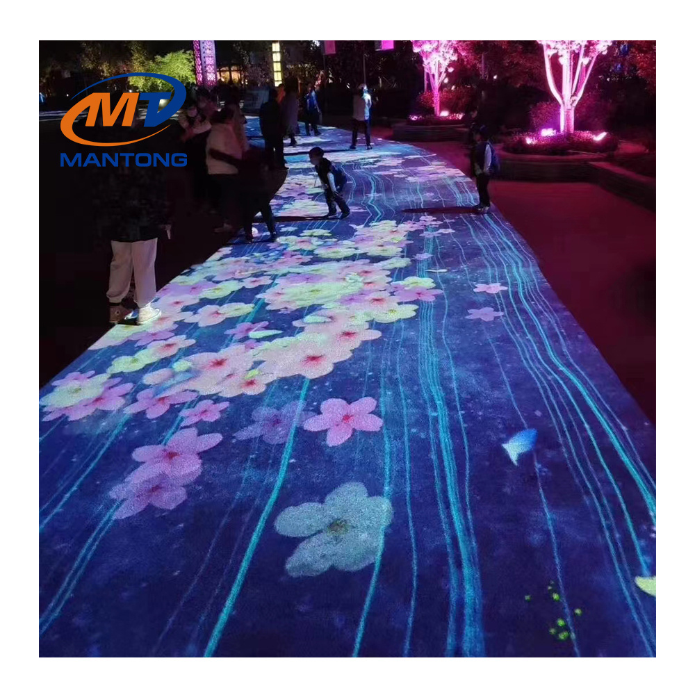 3D interactive floor projector price interactive 3D laser hologram projector for floor projection