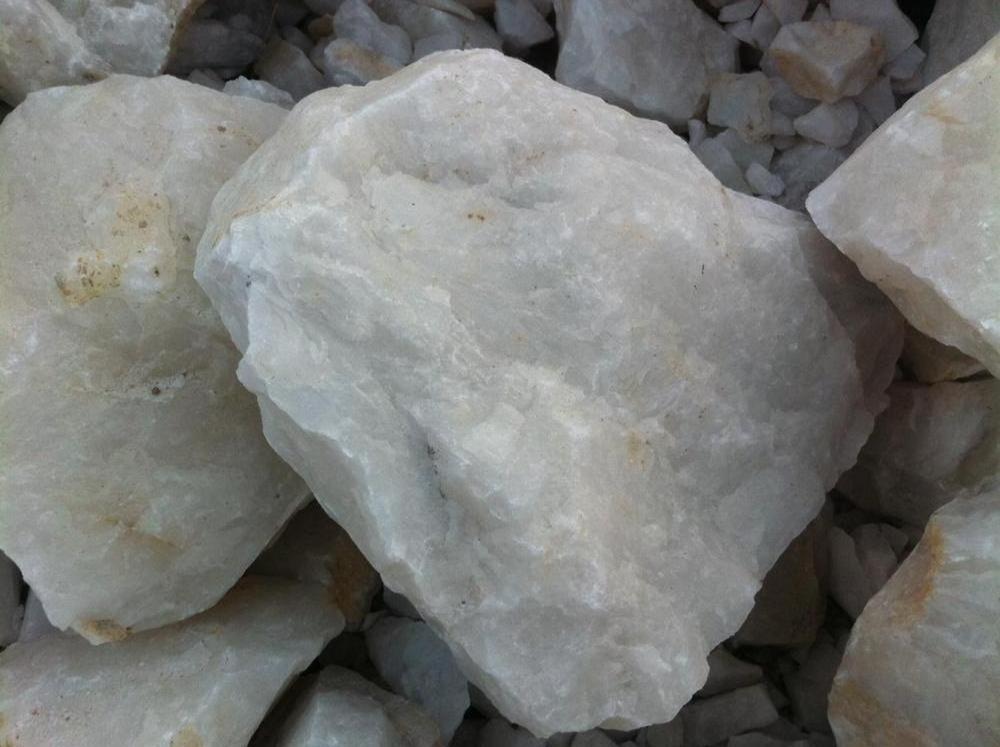 Best Quality Natural Milky Snow White Quartz For Paint, Rubber, Textile Industries Uses