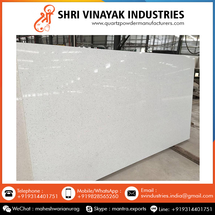 Bulk Quantity Sparkle Quartz Stone Countertops