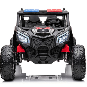 UTV 2023 24V Four-wheel Drive Electric ride on car  children's four-wheeler can  sit on people toy car with kids electric car