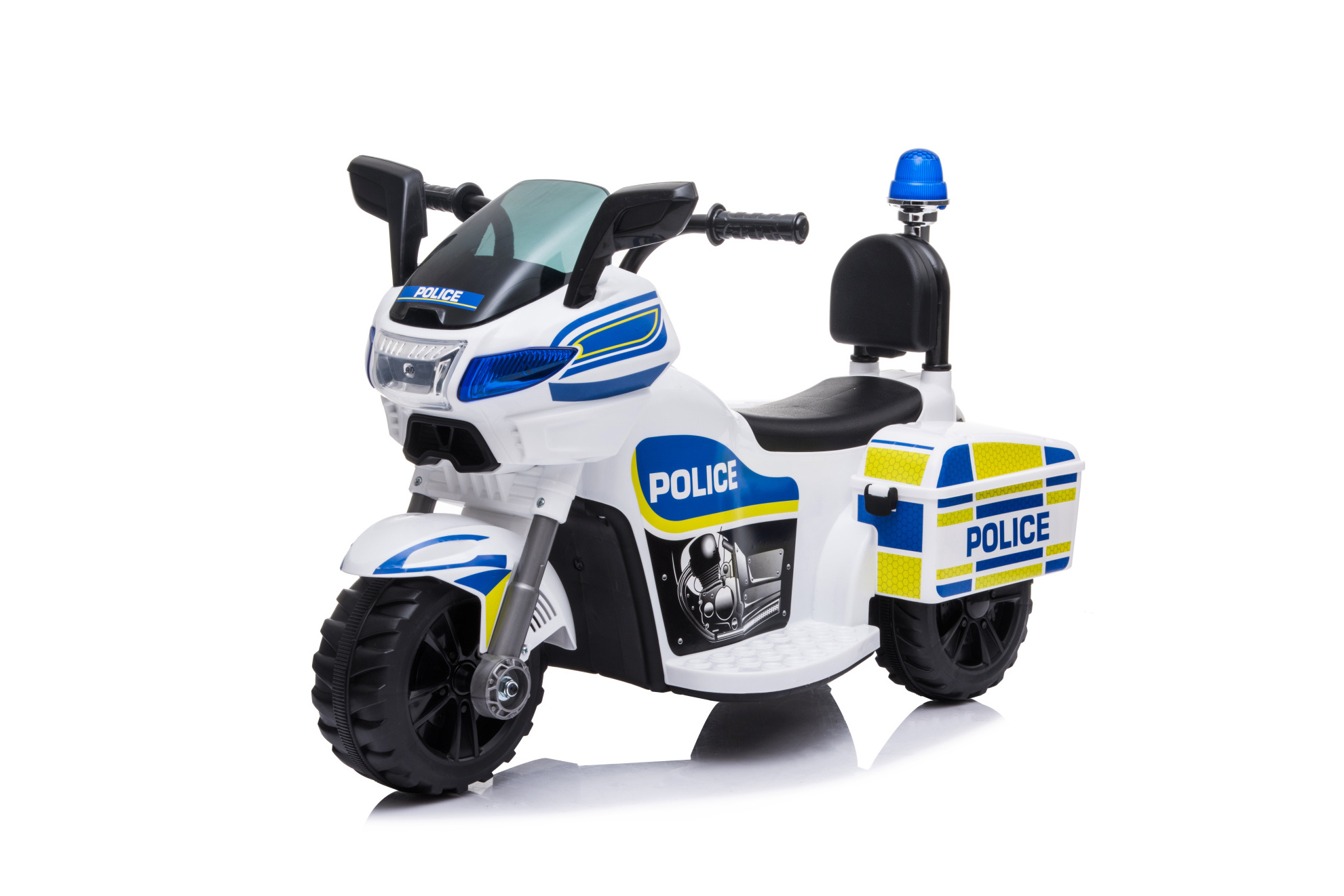 2022 The latest electric motorcycle for 1-8 year old children police car LED light children's toy