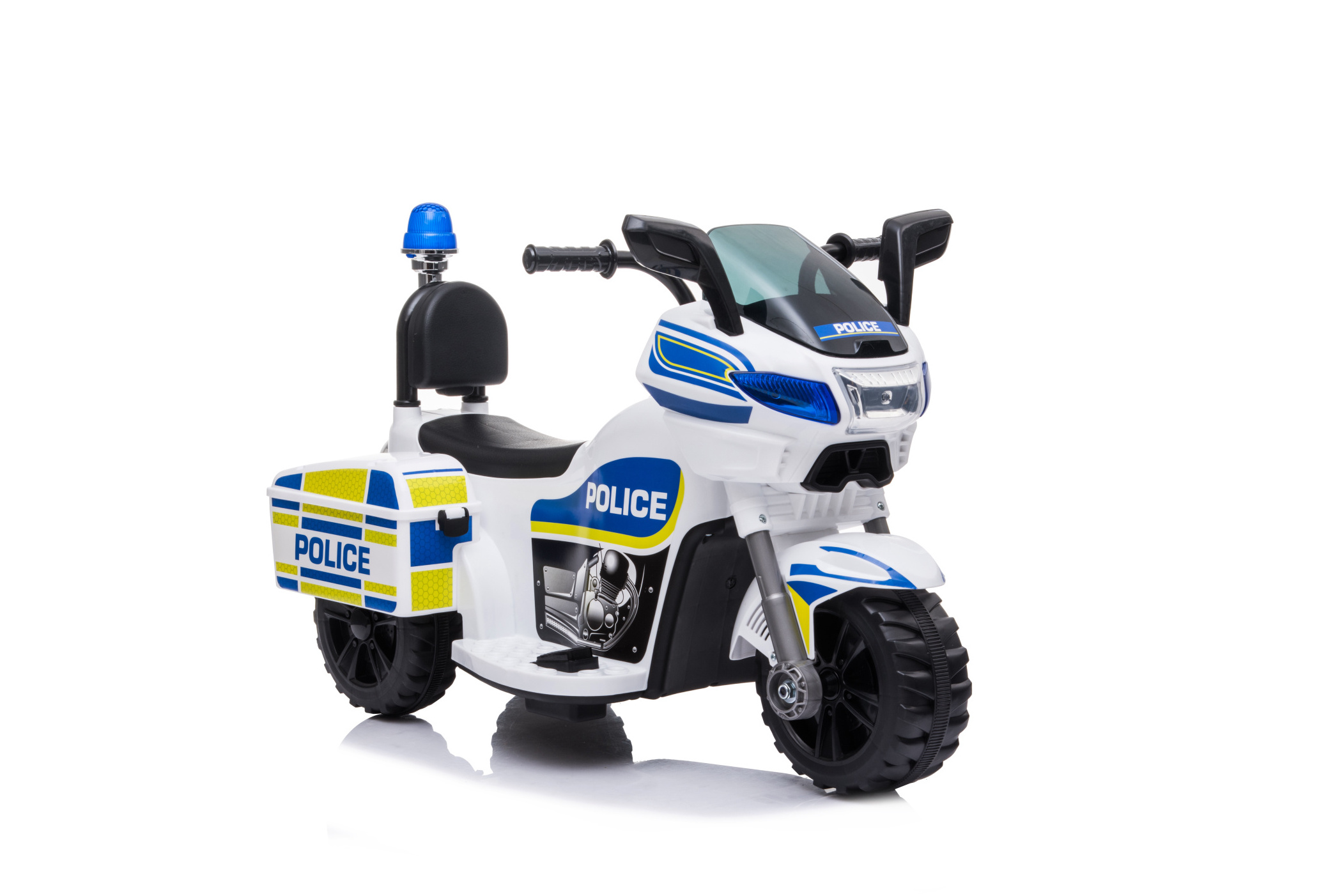 2022 The latest electric motorcycle for 1-8 year old children police car LED light children's toy