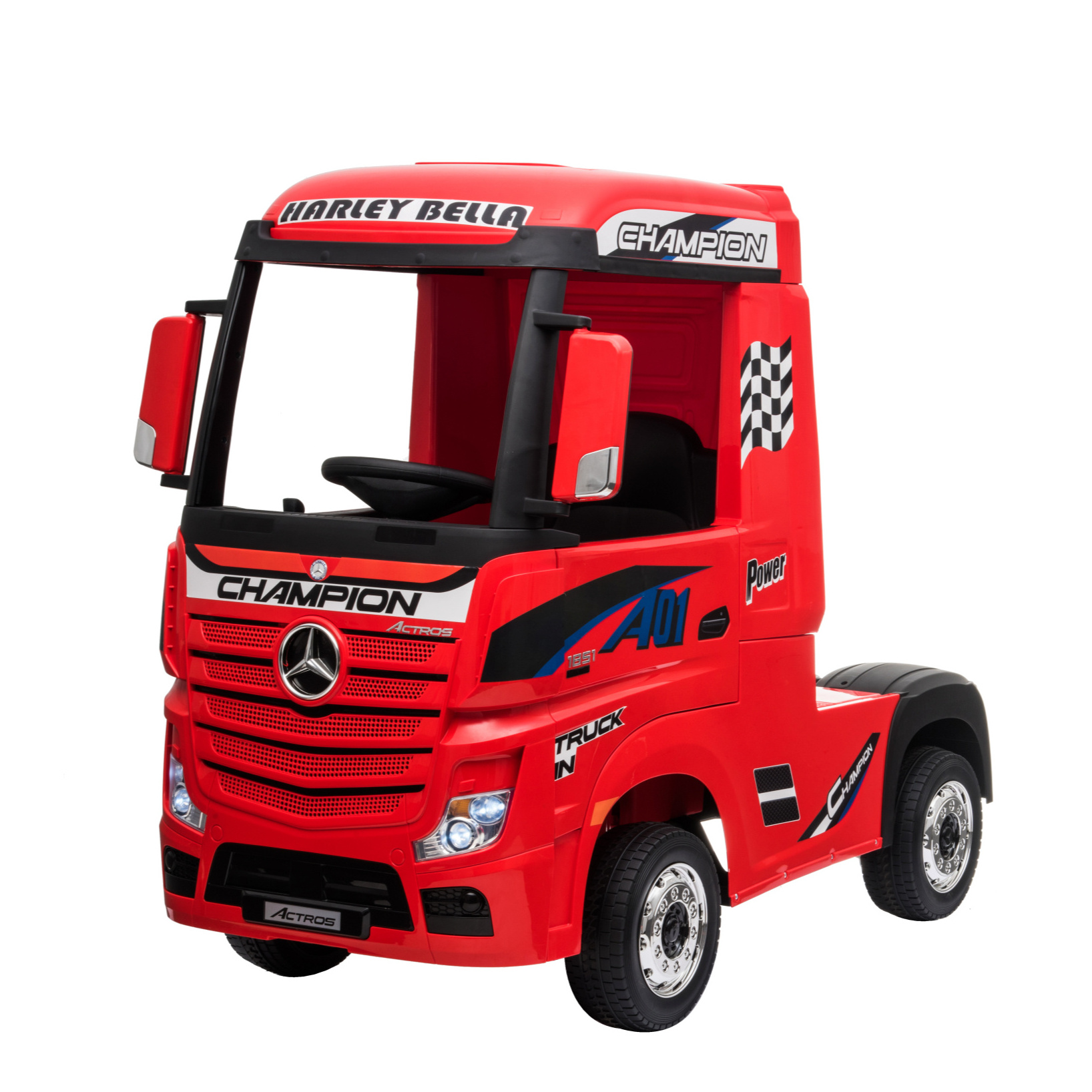 2019 Mercedes Benz Actros Truck Licensed Toy Car Kids Electric Ride On Car