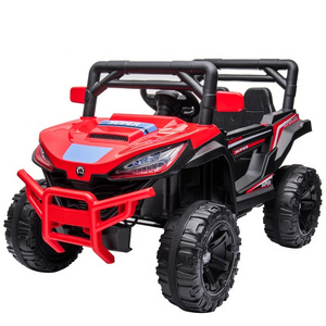 UTV 2023 12V Electric ride on car  children's four-wheeler can  sit on people toy car with kids electric car