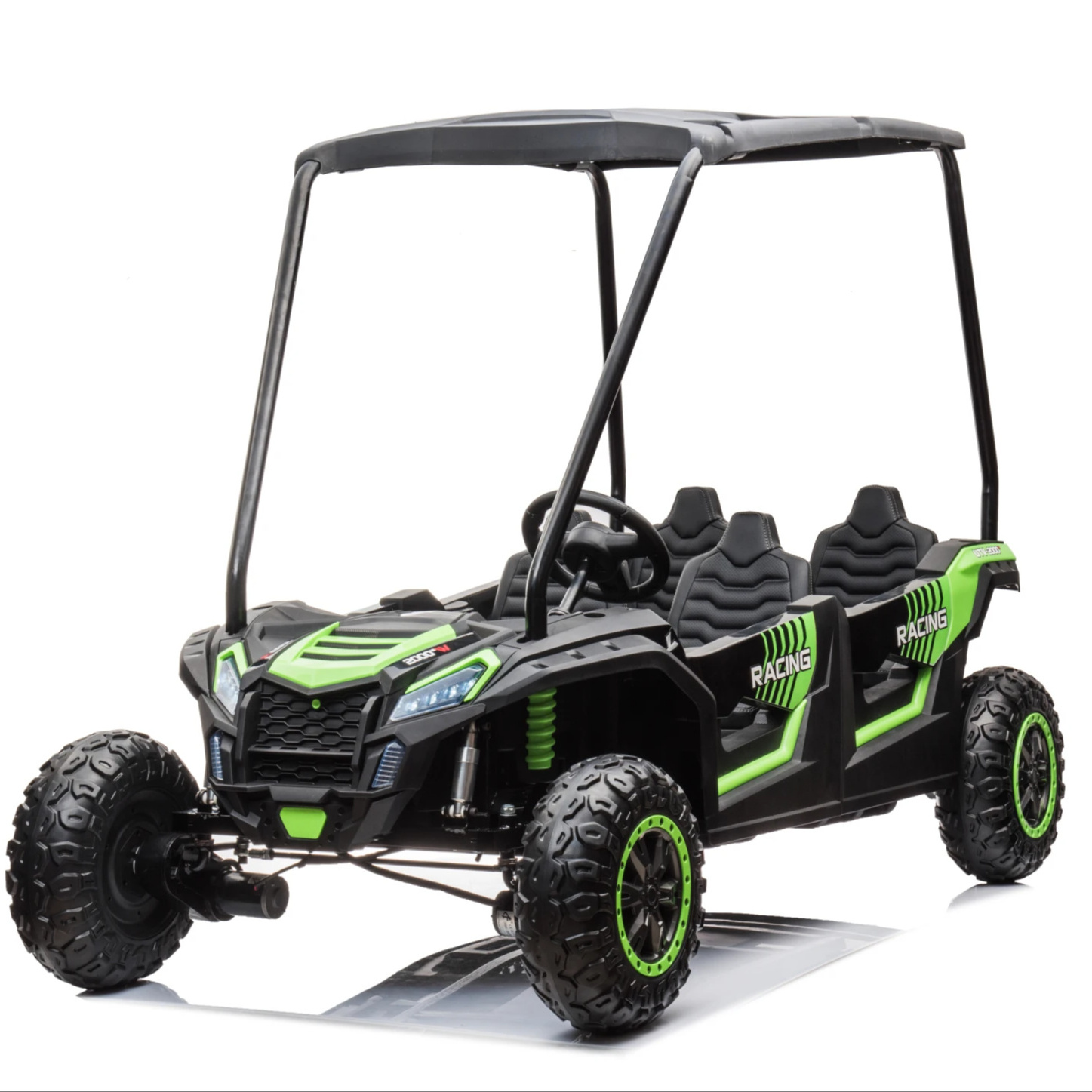 UTV 2023 24V Electric ride on car  children's four-wheeler can  sit on people toy car with kids 4 sets electric car