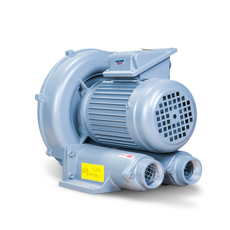 RB-750 1HP china industrial electric aluminum turbine blower heat resistant furnace ventilation fan