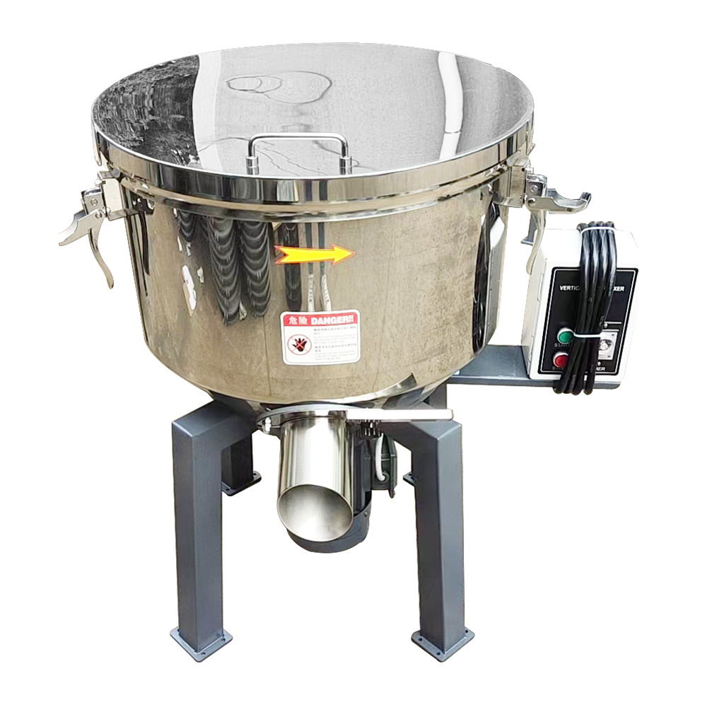 CE Full Stainless Steel Vertical Blender Plastic Material Granules Plastic Mixer