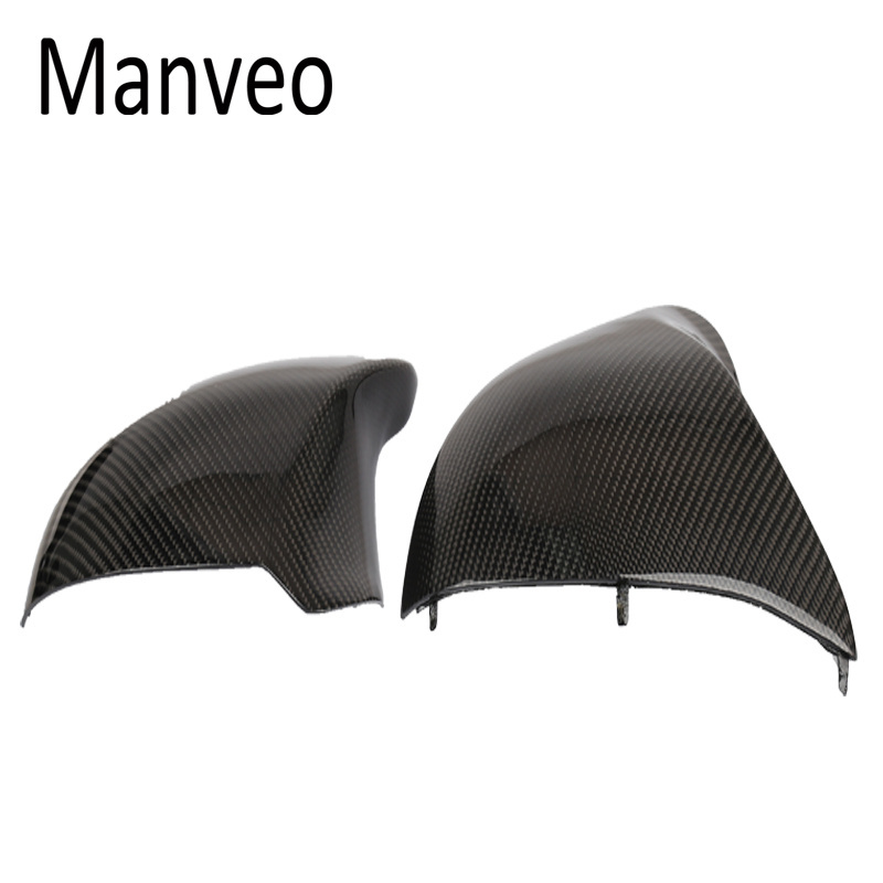 For Tesla Model 3 Rearview Side Mirror Cover Add On Style Real Carbon Fiber Dry Carbon Exterior Side Mirror Cover