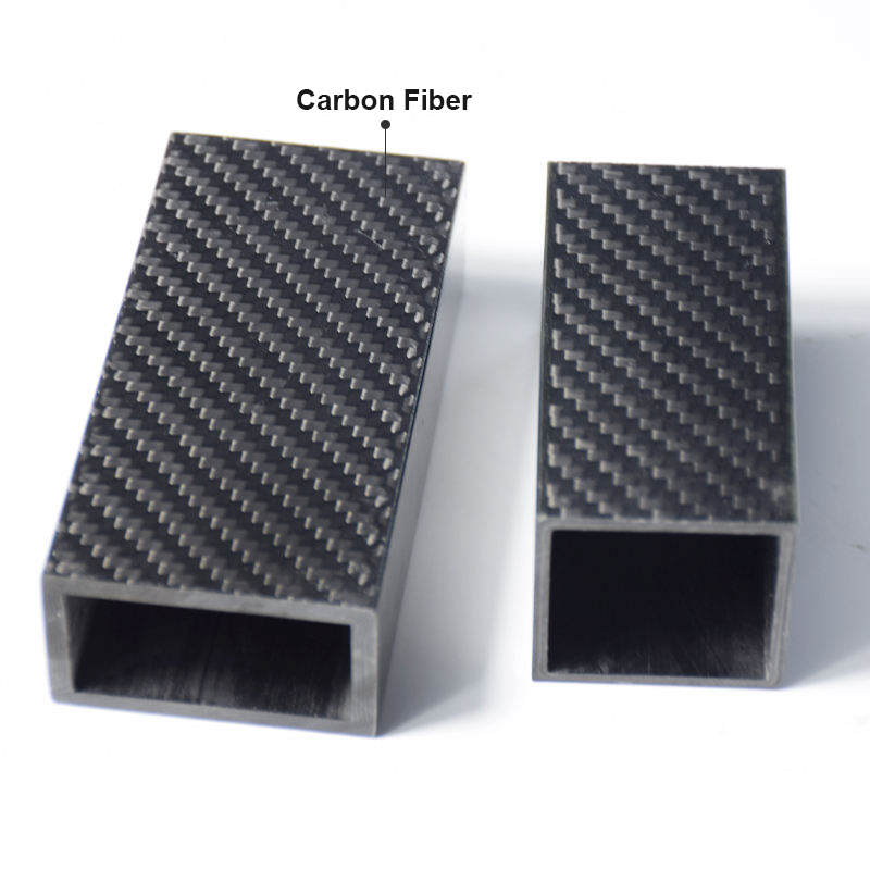 hollow rectangular carbon fiber tube