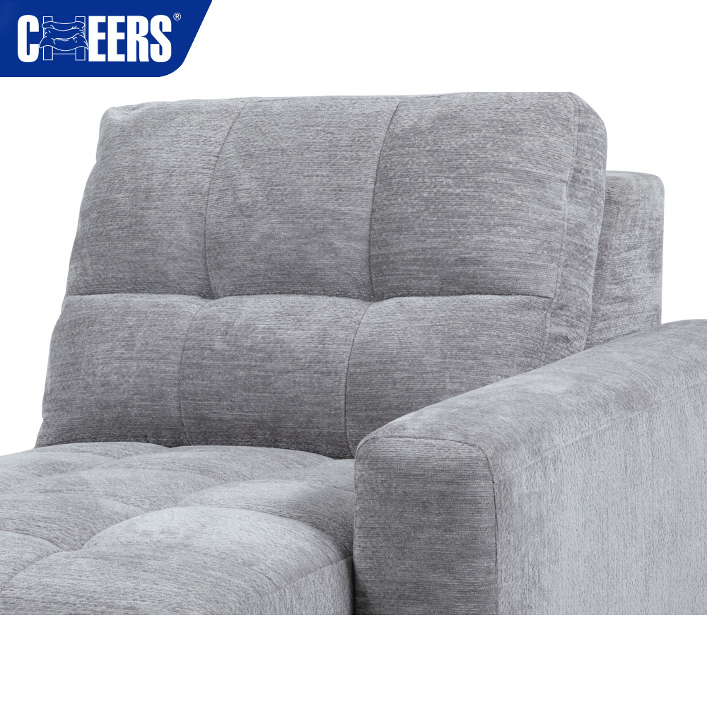 MANWAH CHEERS Fabric Sectional Sofa Set Furniture Modular Recliner Sofa with Storage for Electric Sofa Bed Living Room Set