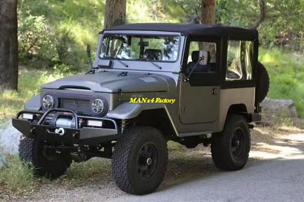 Manx4 Land Cruiser Fj40 Bull Bar Steel Front Bumper For Fj40