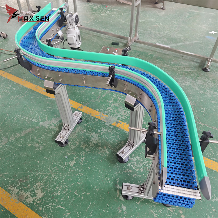 Automatic Conveyor Machine System Modular Belt Conveyor with Plastic Belt