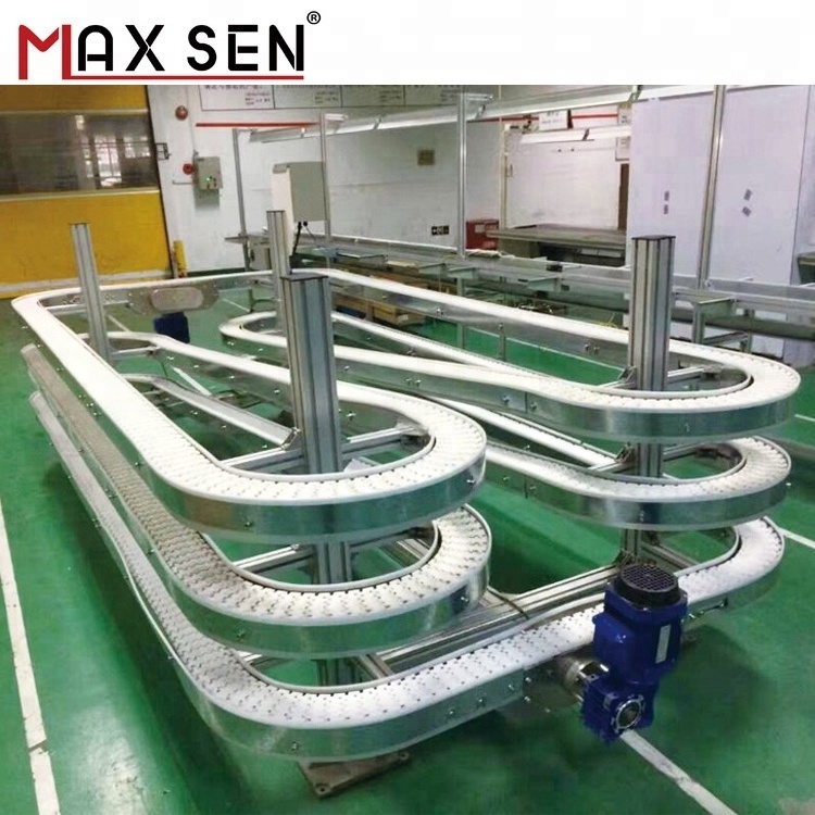 Customized Flexible Chains Conveyor Assembly Line For Workshop