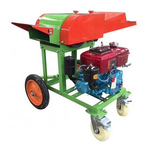 New Design Silage Grass Cutting Animal Forage Fodder Straw Making Chaff Cutter Machine