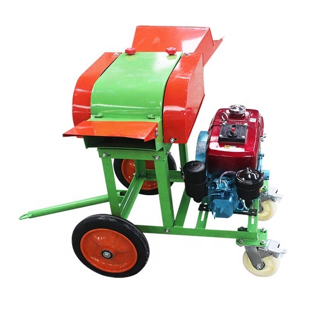 New Design Silage Grass Cutting Animal Forage Fodder Straw Making Chaff Cutter Machine