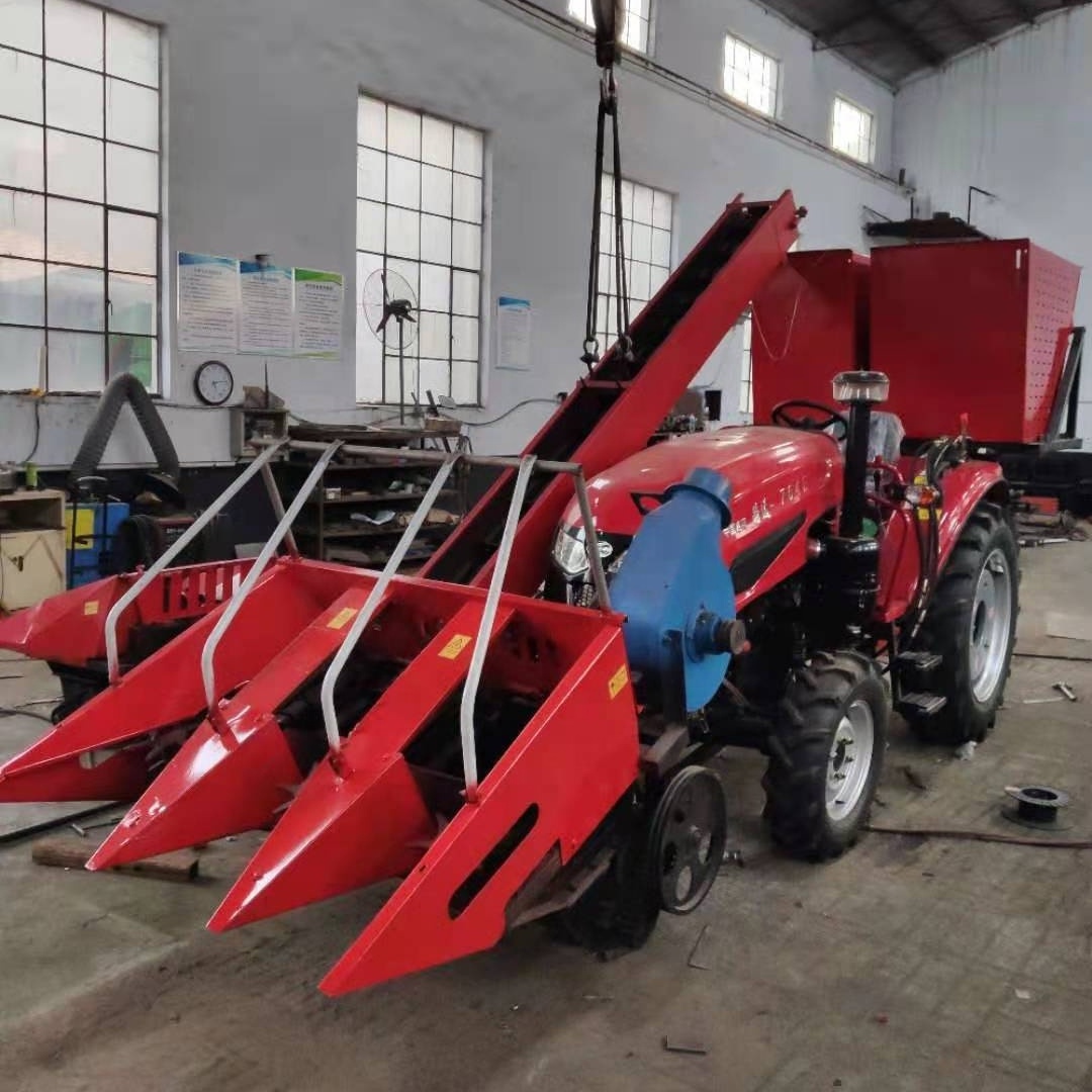 High Production Mini Maize Harvester Machine For Tractor Corn Harvester