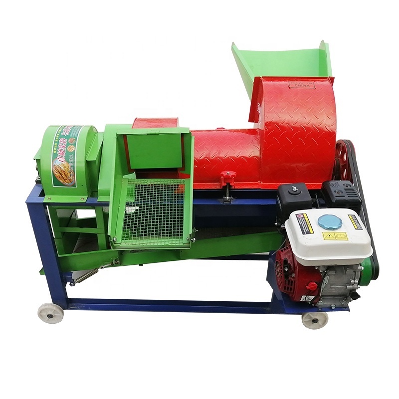 Small Corn Maize Thresher Sorghum Peeler Wheat Sheller Soybean Rice Threshing Machine