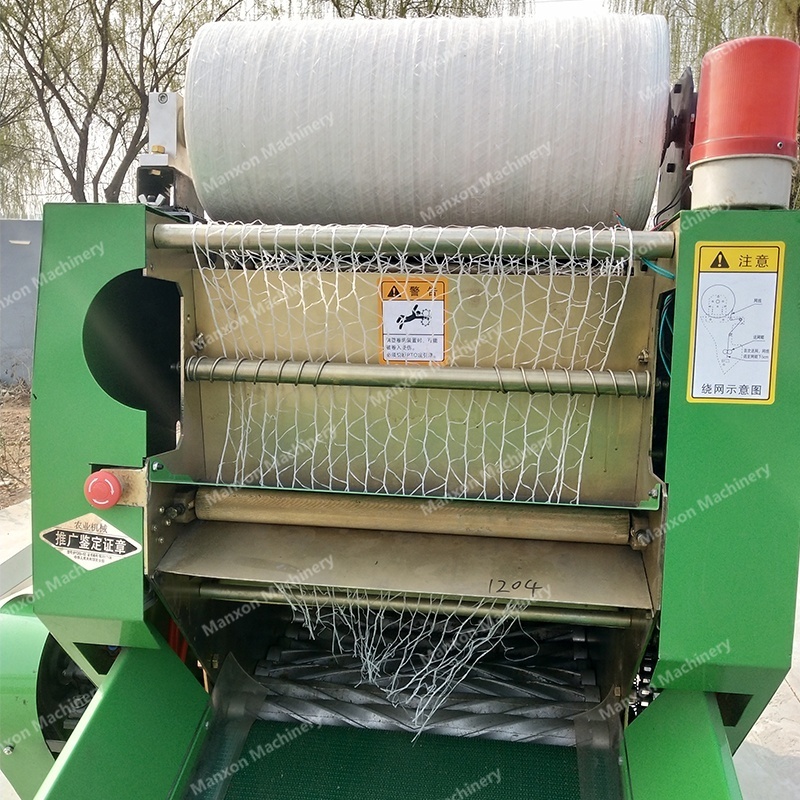 Farmland Widely Used Mini Round Hay Baler For Sale Corn Silage Baler Wrapper