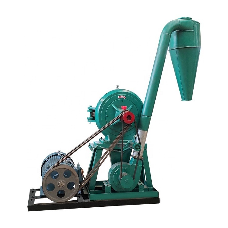 Small Animal Feed Grain Corn Maize Disk Flour Mill Wheat Crusher Grinder Grinding Milling Machine Price