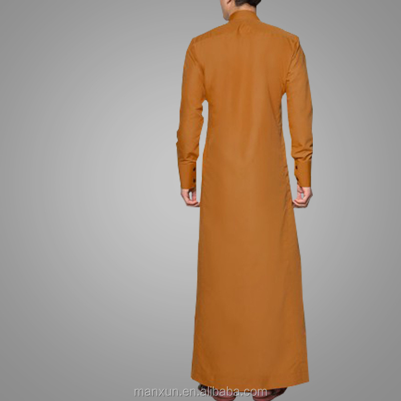 Arabic Thobe Jubba for Men Modern New Design Saudi Arab Thobe Daffah Thobe Men Jubah