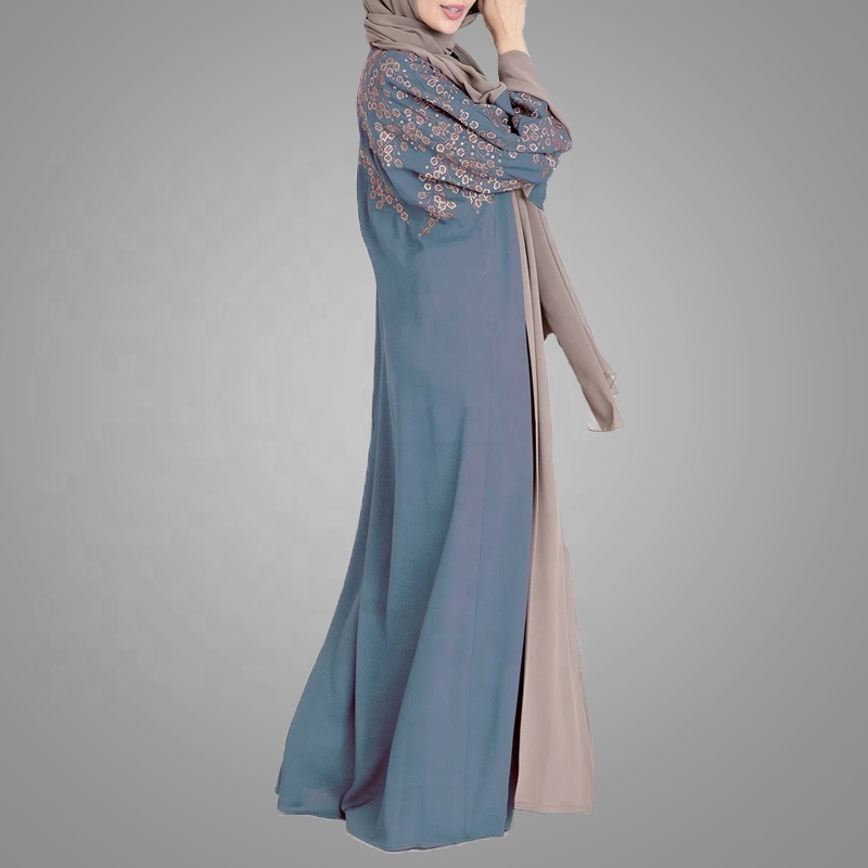 Kaftan Dubai Abaya Kimono Robe Muslim Dress Abayas For Women Caftan Marocain Turkish Dress