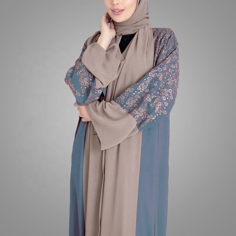 Kaftan Dubai Abaya Kimono Robe Muslim Dress Abayas For Women Caftan Marocain Turkish Dress