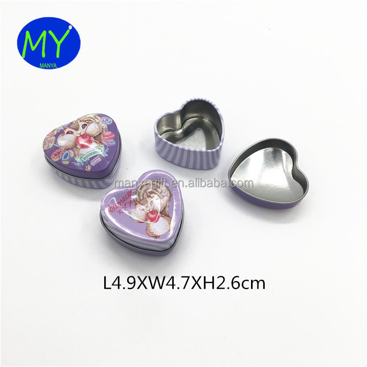 2017 hot style irregular heart shape jewellery trinket chocolate box from China supplier