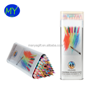 Colored Pencils, Premium Assorted Oil Based Pencils Set (48 Unique Color) with Thick Cores for Kids & Adults Artwork Coloring