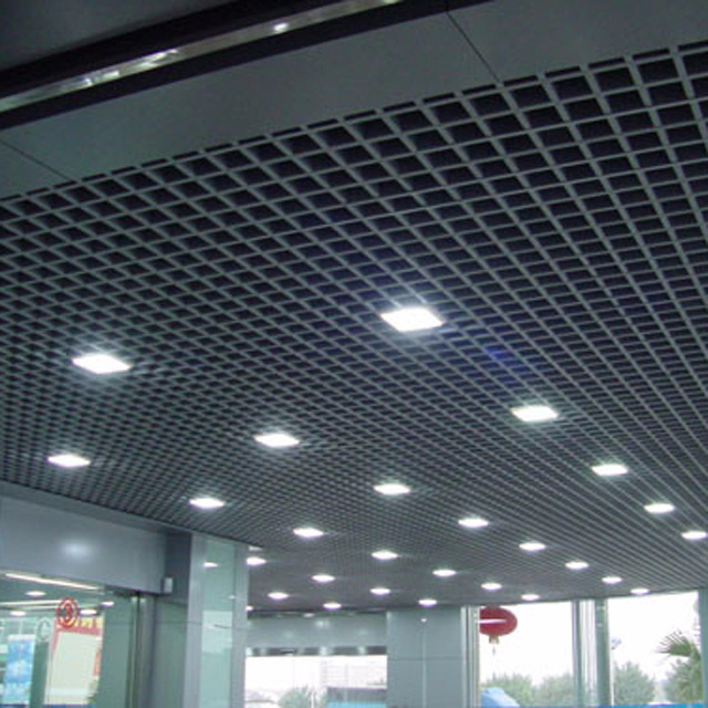 Metal Ventilation Open Cell Ceiling Aluminum Suspended Grid Ceiling System