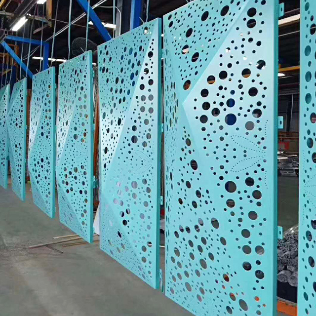 Customized Interior Exterior Aluminum Wall Cladding Decorative Metal Wall Panels