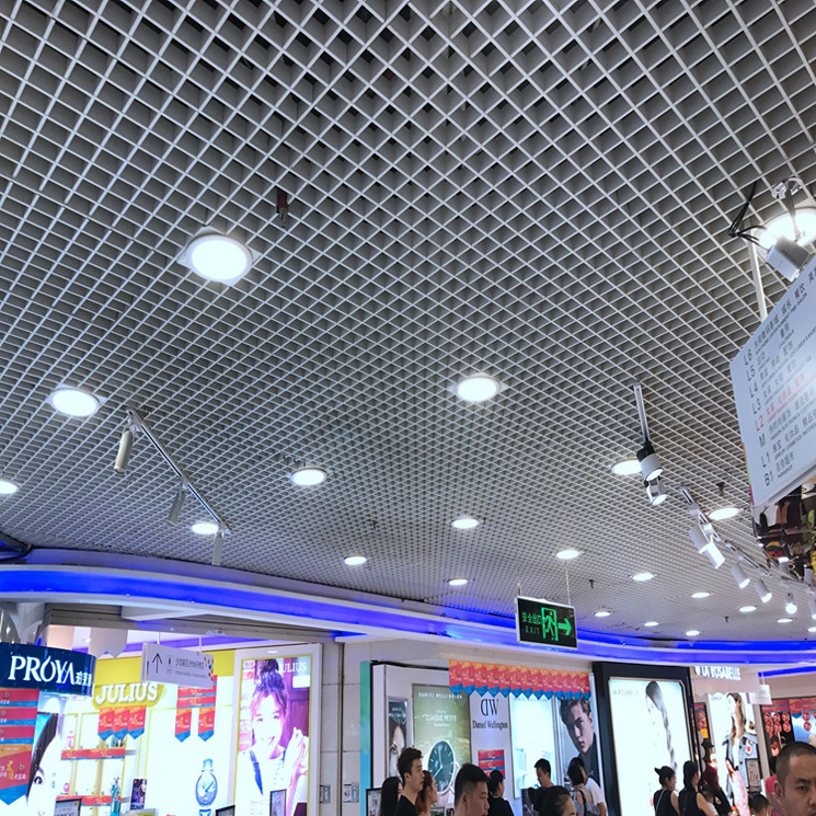 Metal Ventilation Open Cell Ceiling Aluminum Suspended Grid Ceiling System