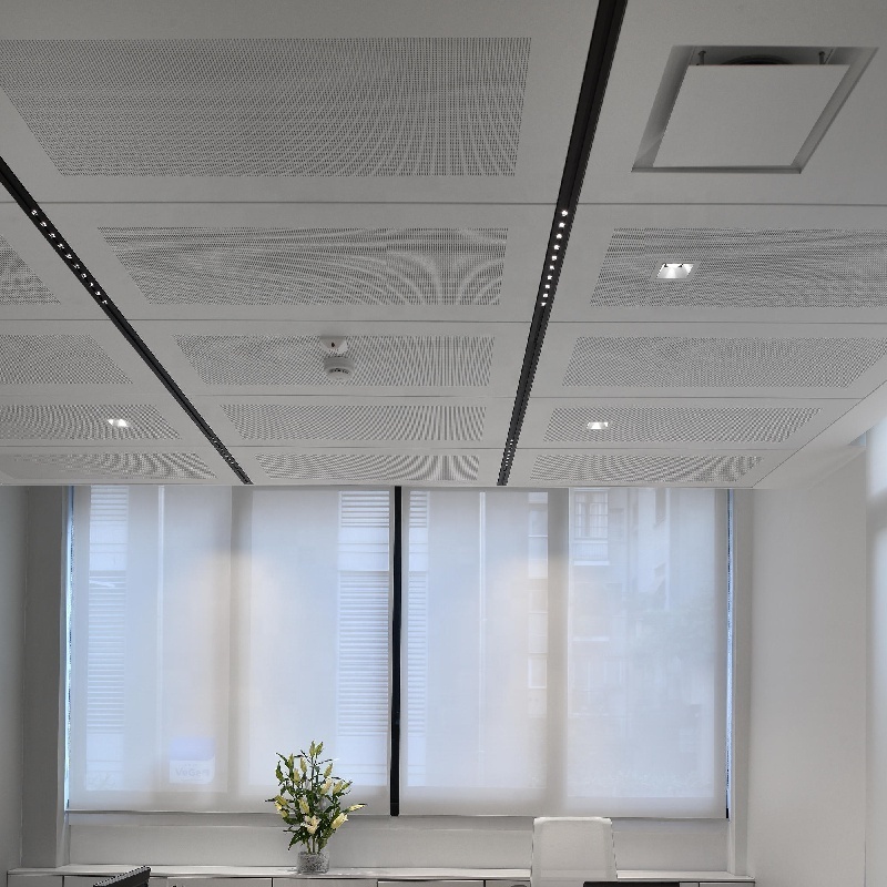 Guarantee Quality Best Price Aluminum Metal ceiling tiles 2x4  For Office Building Project