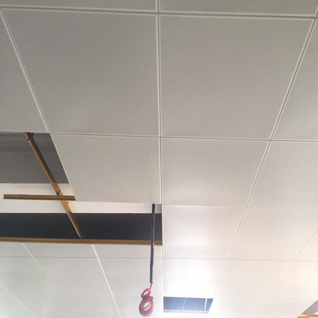 Hotsale 600*600 Perforated Aluminum Celotex Acoustical Metal Ceiling Tile