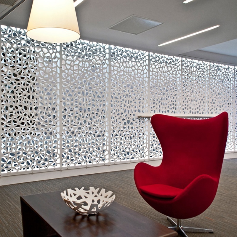 Metal Decorative Laser Cut Screen Aluminum Partition Panels