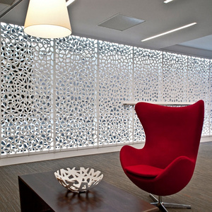 Metal Decorative Laser Cut Screen Aluminum Partition Panels