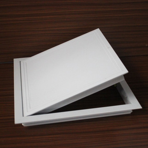 Customized Size fire rated  metal duct ceiling Aluminum access panel door for walls and ceilings