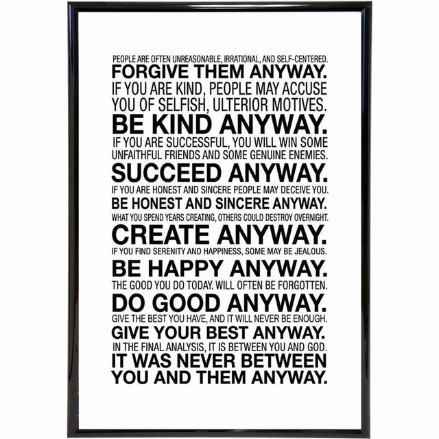 Modern Motivational Life Quote Wall Canvas Art Print Painting Poster Wall Pictures For Bedroom Home Wall Inspirational Decor