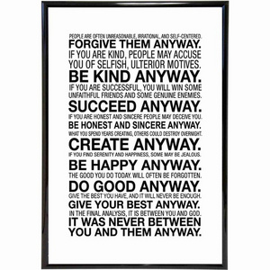 Modern Motivational Life Quote Wall Canvas Art Print Painting Poster Wall Pictures For Bedroom Home Wall Inspirational Decor