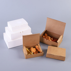 Wholesale Customized Hot packing Take Away wing Fried Chicken Boxes with your own logo