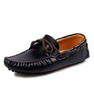 Classical Style Fashion Slip-on Man Driving Shoes Genuine Leather Moccasin Loafer Driving Shoes for Men