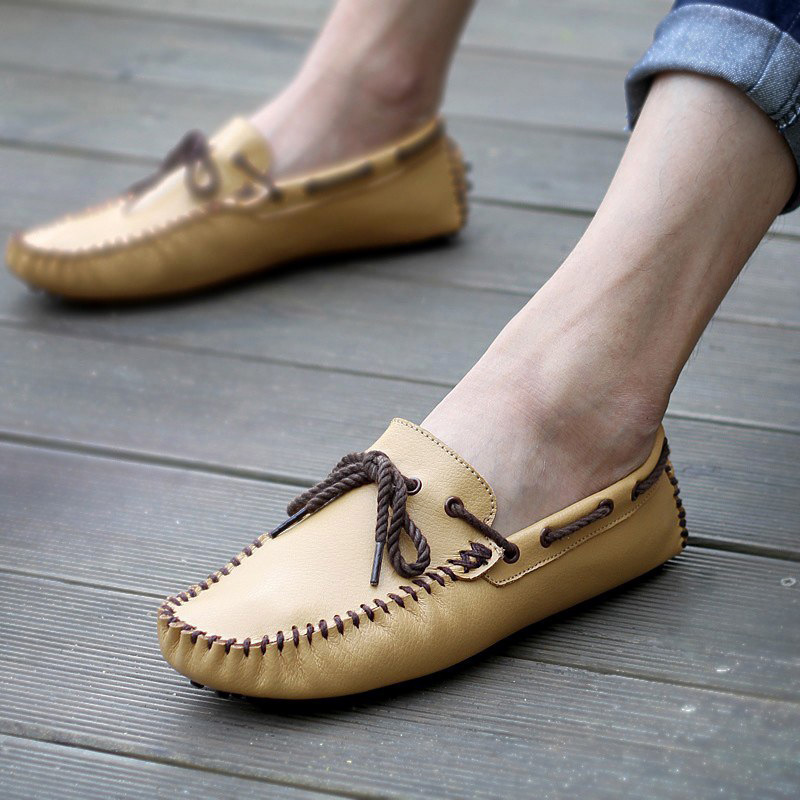 Classical Style Fashion Slip-on Man Driving Shoes Genuine Leather Moccasin Loafer Driving Shoes for Men