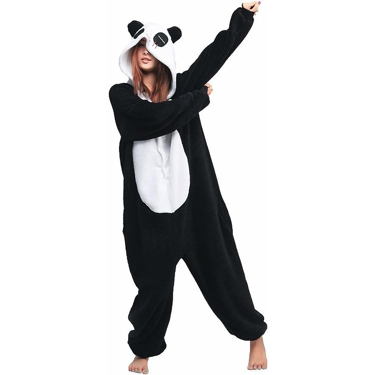 Animal Pajamas for Women Men Adult Onesie Unisex Sleepwear Halloween Cosplay Costume