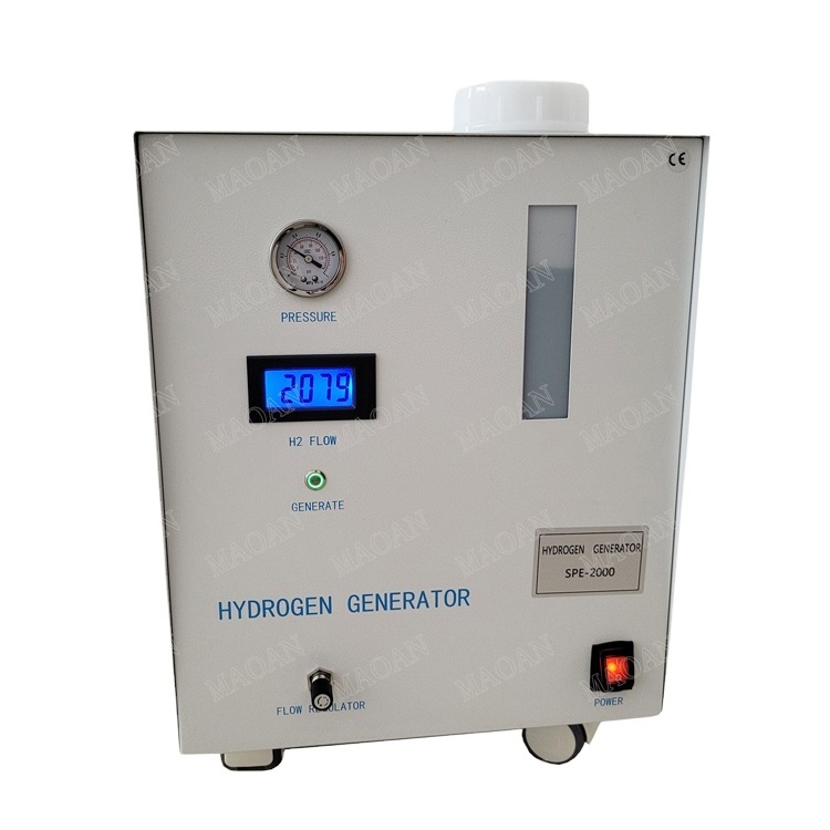 2L/min SPE/PEM Technology hydrogen H2 generator for filling hydrogen tanks