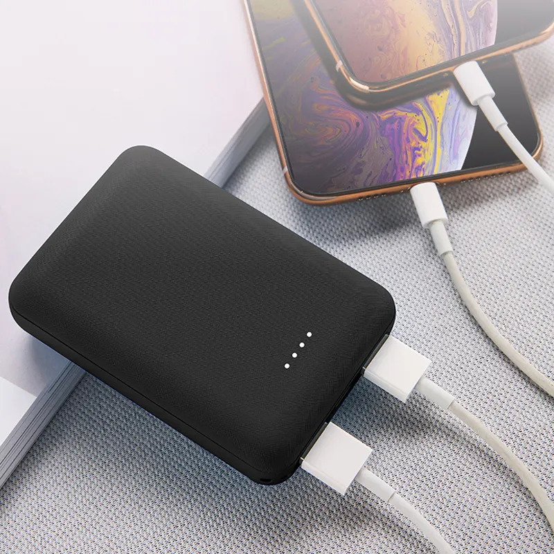 2024 Best  Selling 5000mah Mini Power bank Small Portable Power Bank 5000 mah Power banks ultra slim for mobile phone